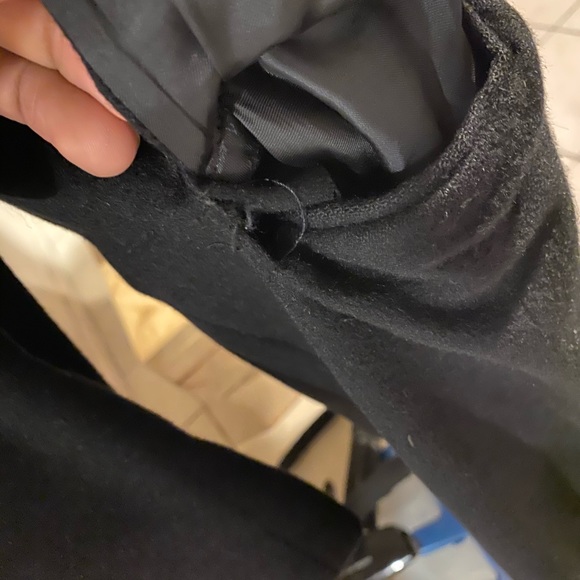 Barney’s Co-Op 100% Cashmere Long Overcoat Black - Picture 3 of 6